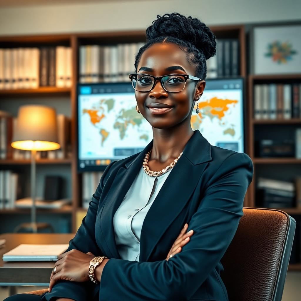 Ngozi Adebayo — Research & Insights AI at their office